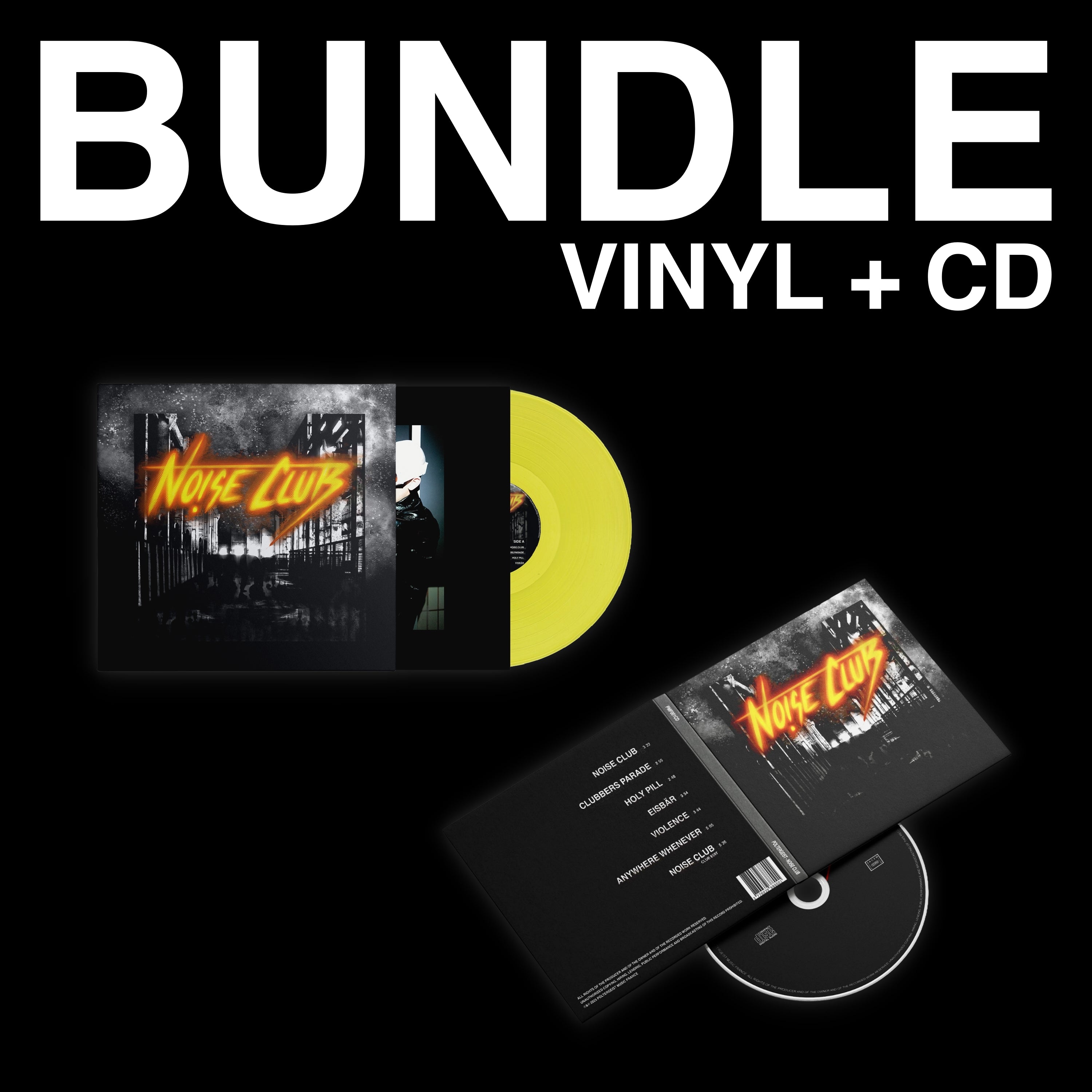 BUNDLE "NOISE CLUB" - VINYL+CD