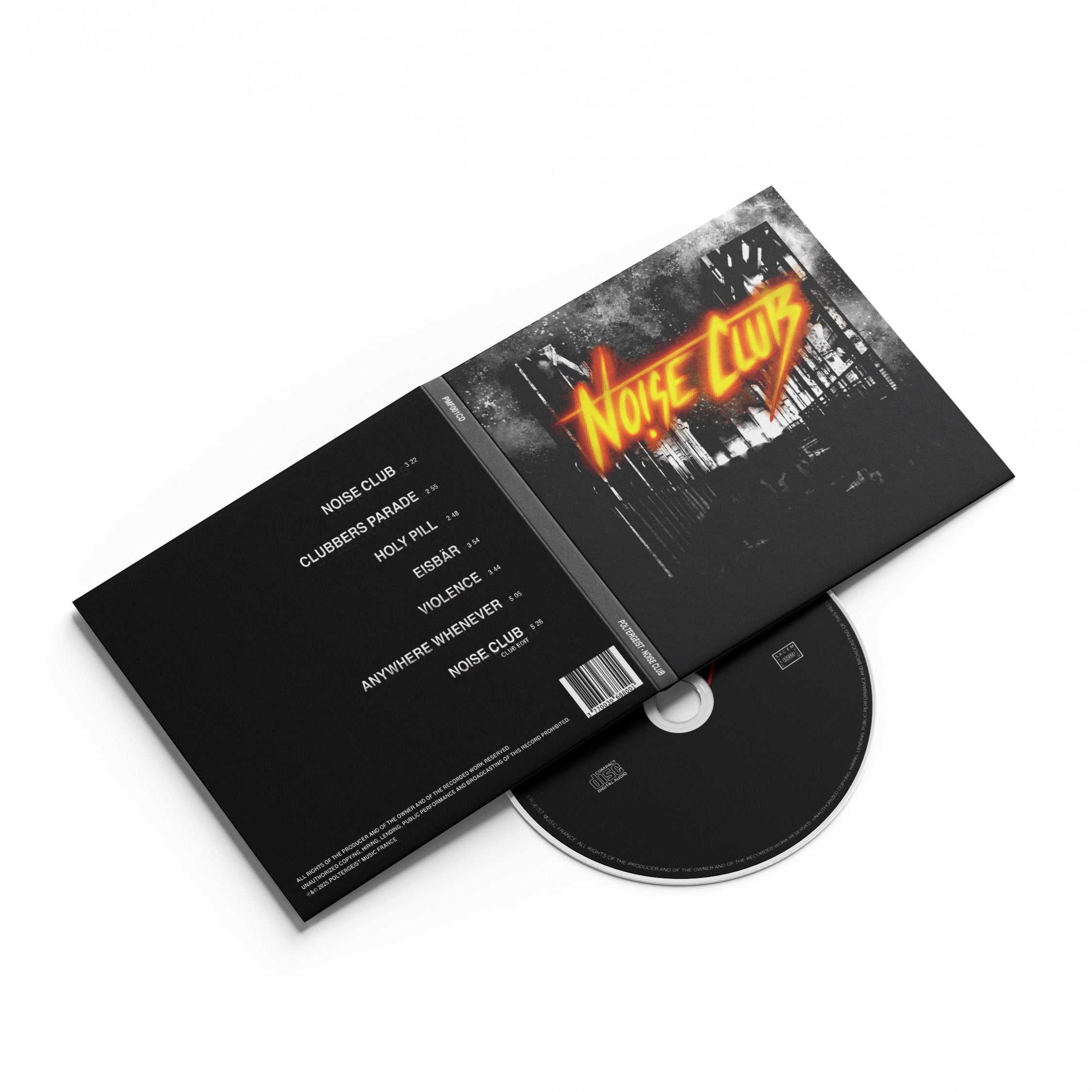 CD DIGISLEEVE - "NOISE CLUB" EP